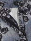 Брюки из хлопка с цветочным узором Marina Rinaldi  –  Деталь1