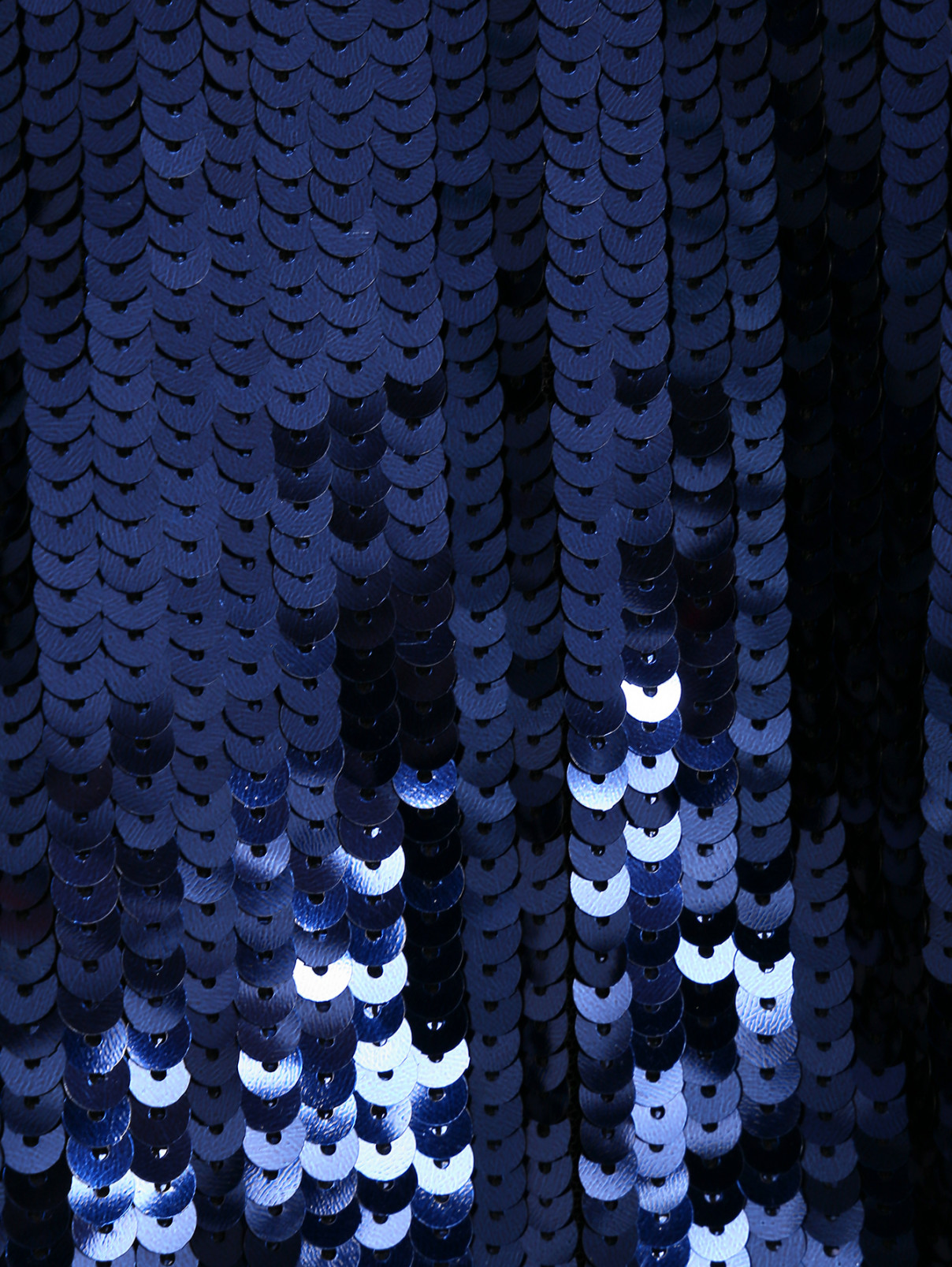 Юбка-миди декорированная пайетками Markus Lupfer  –  Деталь1  – Цвет:  Синий