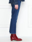 Укороченные джинсы прямого кроя Gucci  –  МодельВерхНиз2
