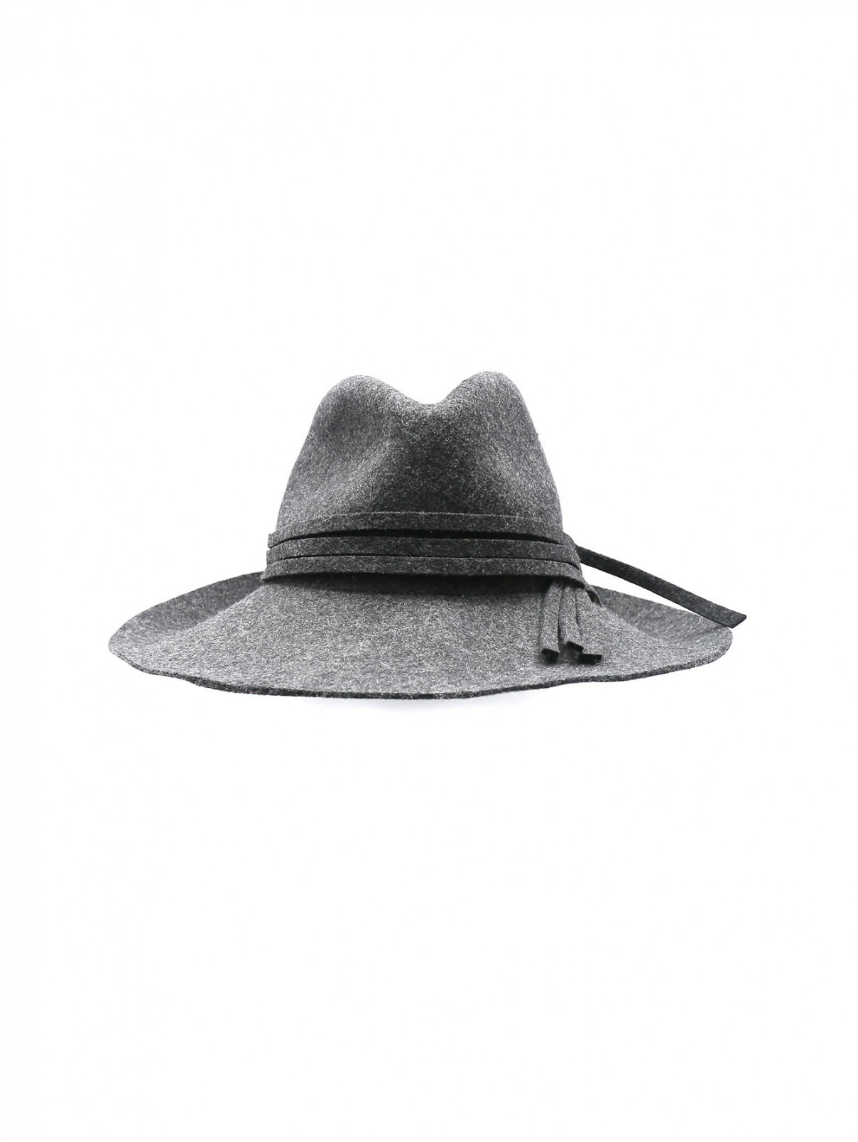 Шляпа из шерсти Caractere  –  Общий вид  – Цвет:  Серый
