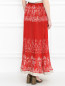 Плиссированная юбка-макси с цветочным узором Etro  –  Модель Верх-Низ1