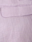 Укороченные брюки изо льна и шелка с узором Emporio Armani  –  Деталь1