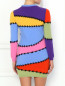 Платье из смешанной шерсти с узором Moschino Couture  –  Модель Верх-Низ1