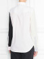 Рубашка из хлопка с контрастной отделкой Calvin Klein 205W39NYC  –  МодельВерхНиз1