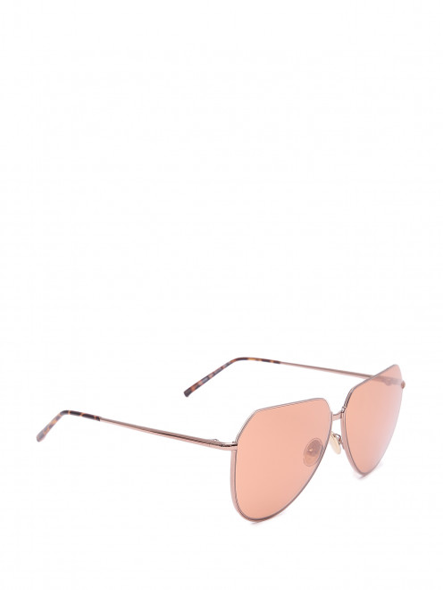 Солнцезащитные очки в тонкой оправе Sportmax - Общий вид