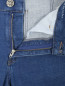 Расклешенные укороченные джинсы из эластичного денима M.i.h Jeans  –  Деталь1