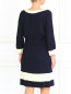 Платье с юбкой-плиссе Moschino  –  Модель Верх-Низ1