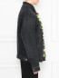 Куртка из хлопка с контрастной подкладкой из искусственного меха Balenciaga  –  L40570 528560 Куртка из хлопка с контрастной подкладой из искустенного меха Balenciaga Модель Верх-Низ2 N297