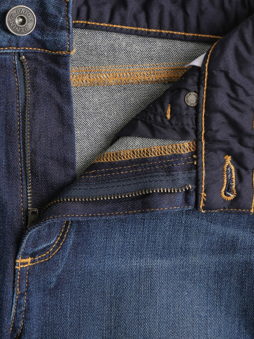 Узкие джинсы с потертостями - Деталь1