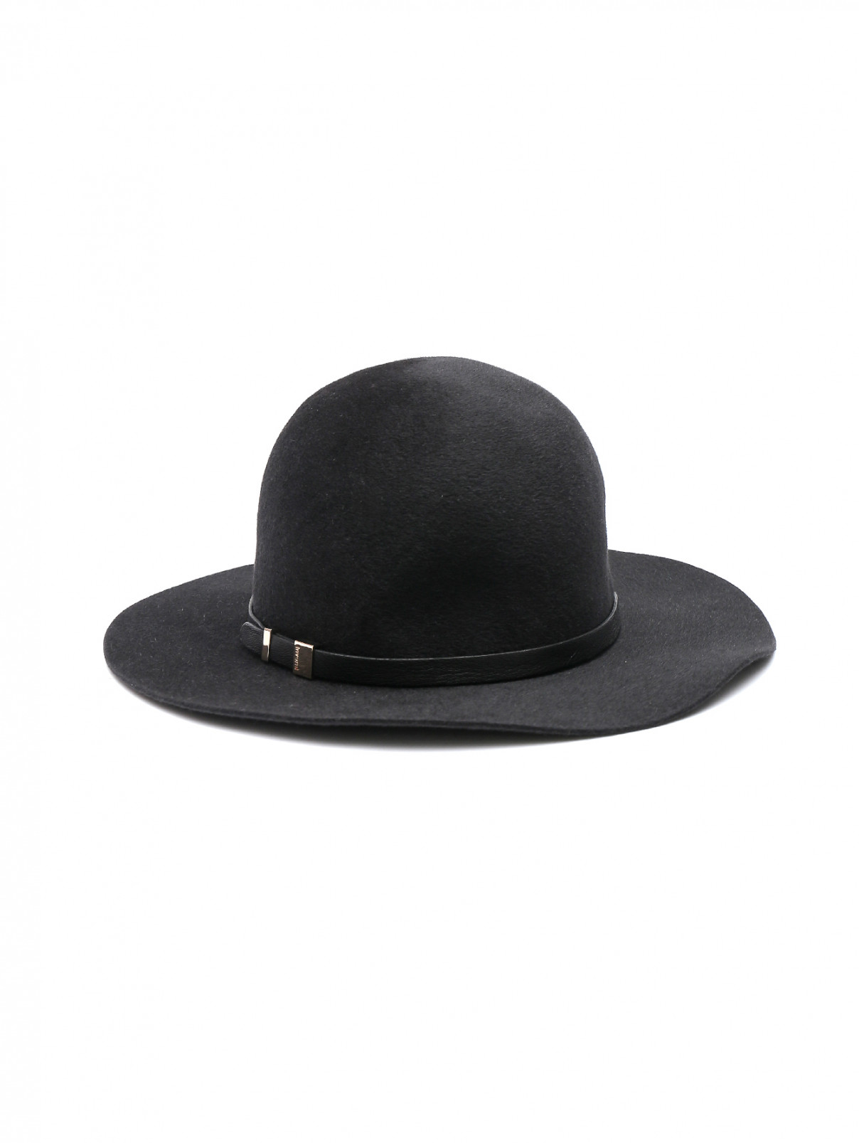 Шляпа шерстяная Inverni  –  Общий вид  – Цвет:  Черный