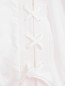 Блуза из хлопка со шнуровкой McQ  –  Деталь