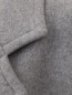 Пальто из шерсти с накладными карманами и металлической фурнитурой Barbara Bui  –  Деталь