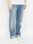 Джинсы прямого кроя с потертостями Tommy Jeans  –  МодельВерхНиз