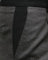 Классические брюки прямого фасона из шерсти с контрастной отделкой Chloé Stora  –  Деталь
