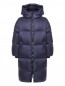 Пуховое пальто с капюшоном Il Gufo  –  Общий вид