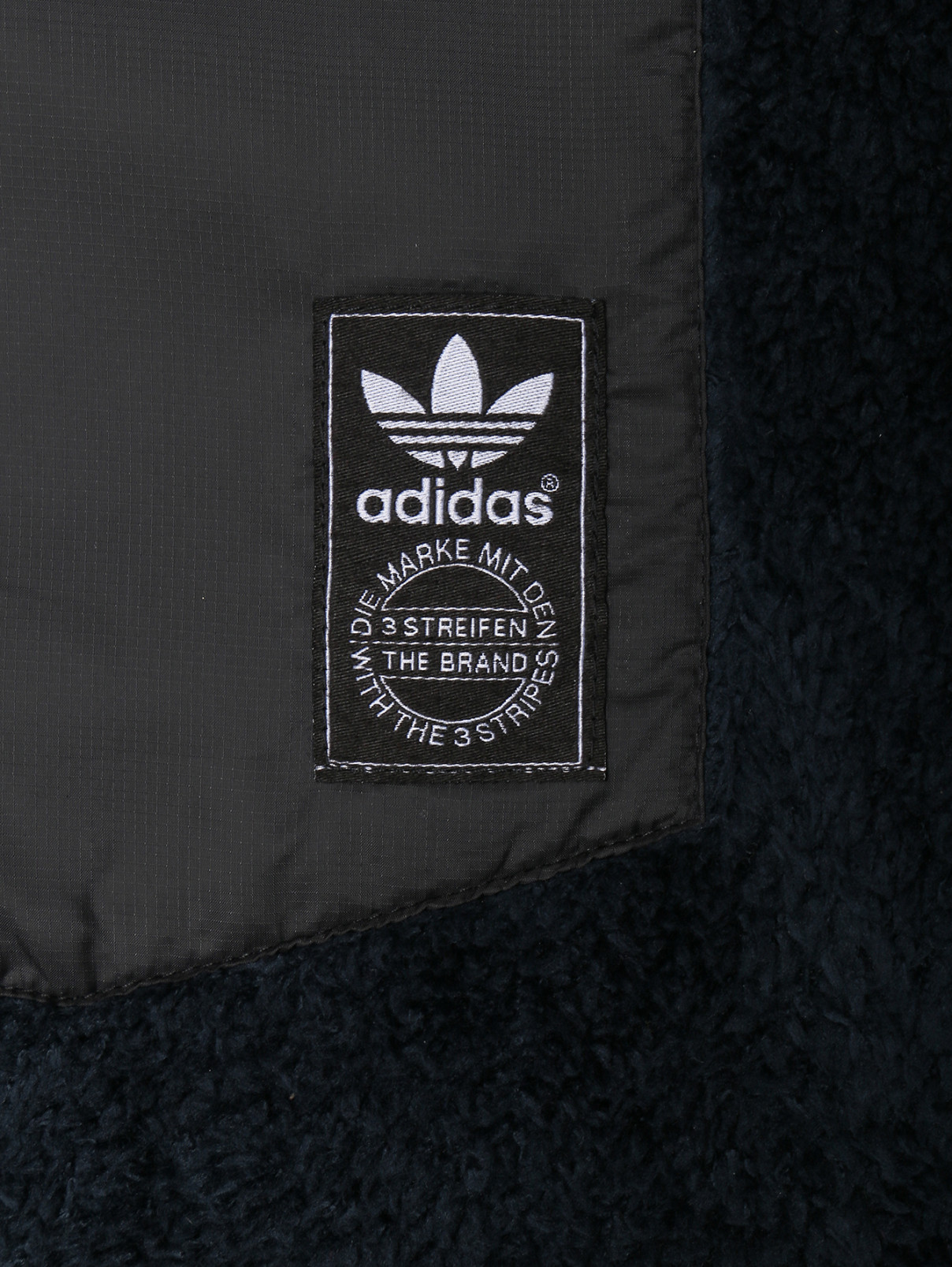 Бомбер на молнии с карманами Adidas Originals  –  Деталь