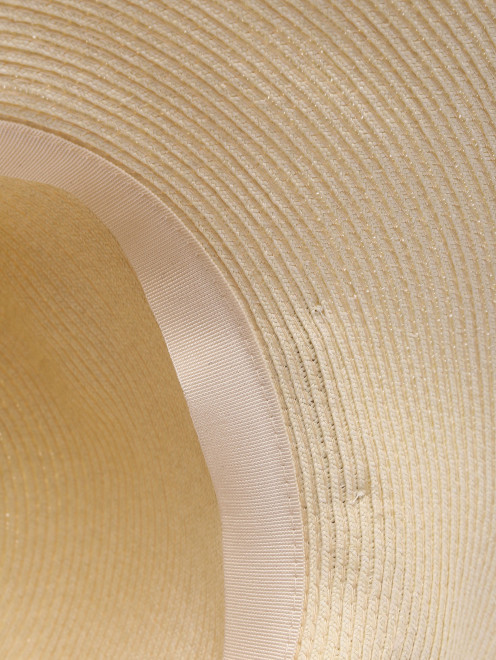 Однотонная шляпа с бантом - Деталь1