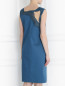 Платье прямого кроя из хлопка Alberta Ferretti  –  Модель Верх-Низ1