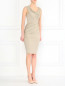 Трикотажное платье-футляр Donna Karan  –  Модель Общий вид
