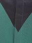 Блуза из шелка с контрастной вставкой Kenzo  –  Деталь