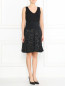 Платье без рукавов с V-вырезом DKNY  –  Модель Общий вид