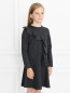 Трикотажное платье с оборками Aletta Couture  –  Модель Верх-Низ