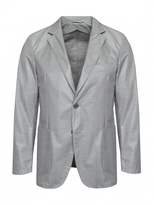 Пиджак однобортный с накладными карманами Belvest - Общий вид