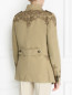 Легкое пальто декорированное вышивкой Ermanno Scervino  –  Модель Верх-Низ1