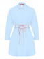Платье-мини с контрастным поясом Max&Co  –  Общий вид