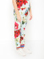 Трикотажные брюки с узором Dolce & Gabbana  –  МодельВерхНиз