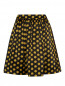 Шелковая юбка-мини с узором Moschino  –  Общий вид