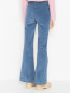 Вельветовые брюки из хлопка с карманами Luisa Spagnoli  –  МодельВерхНиз1