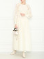 Трикотажное платье ажурной вязки Alberta Ferretti  –  МодельОбщийВид