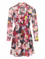 Платье из шифона с узором цветы Max&Co  –  Общий вид