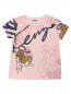 Хлопковая футболка с принтом Kenzo  –  Общий вид