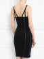 Платье из шерсти с контрастной отделкой Jean Paul Gaultier  –  Модель Верх-Низ1