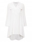 Блуза из шелка с накладными карманами Alberta Ferretti  –  Общий вид
