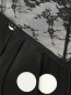 Платье из шелка в горох с кружевной отделкой Marc Jacobs  –  Деталь