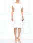 Платье из хлопка с драпировкой Moschino  –  Модель Общий вид