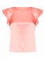 Блуза из шелка с воланами Max&Co  –  Общий вид
