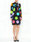 Платье из шелка с принтом Moschino  –  Модель Общий вид
