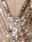Платье в пайетках, декорированное кристаллами Jenny Packham  –  Деталь