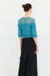 Укороченная блуза из хлопка с кружевными вставками Alberta Ferretti  –  Модель Верх-Низ1