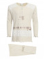Пижама из хлопка с кружевом Giottino  –  Общий вид