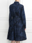 Платье из темного денима с узором Moschino Couture  –  Модель Верх-Низ1