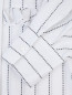 Блуза из хлопка с узором "полоска" MSGM  –  Деталь