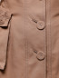Плащ из хлопка с накладными карманами Jean Paul Gaultier  –  Деталь