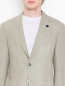 Пиджак на пуговицах с карманами LARDINI  –  МодельОбщийВид1