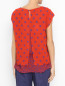 Блуза с растительным принтом Elena Miro  –  МодельВерхНиз1