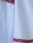 Блуза из хлопка с вышивкой Persona by Marina Rinaldi  –  Деталь1